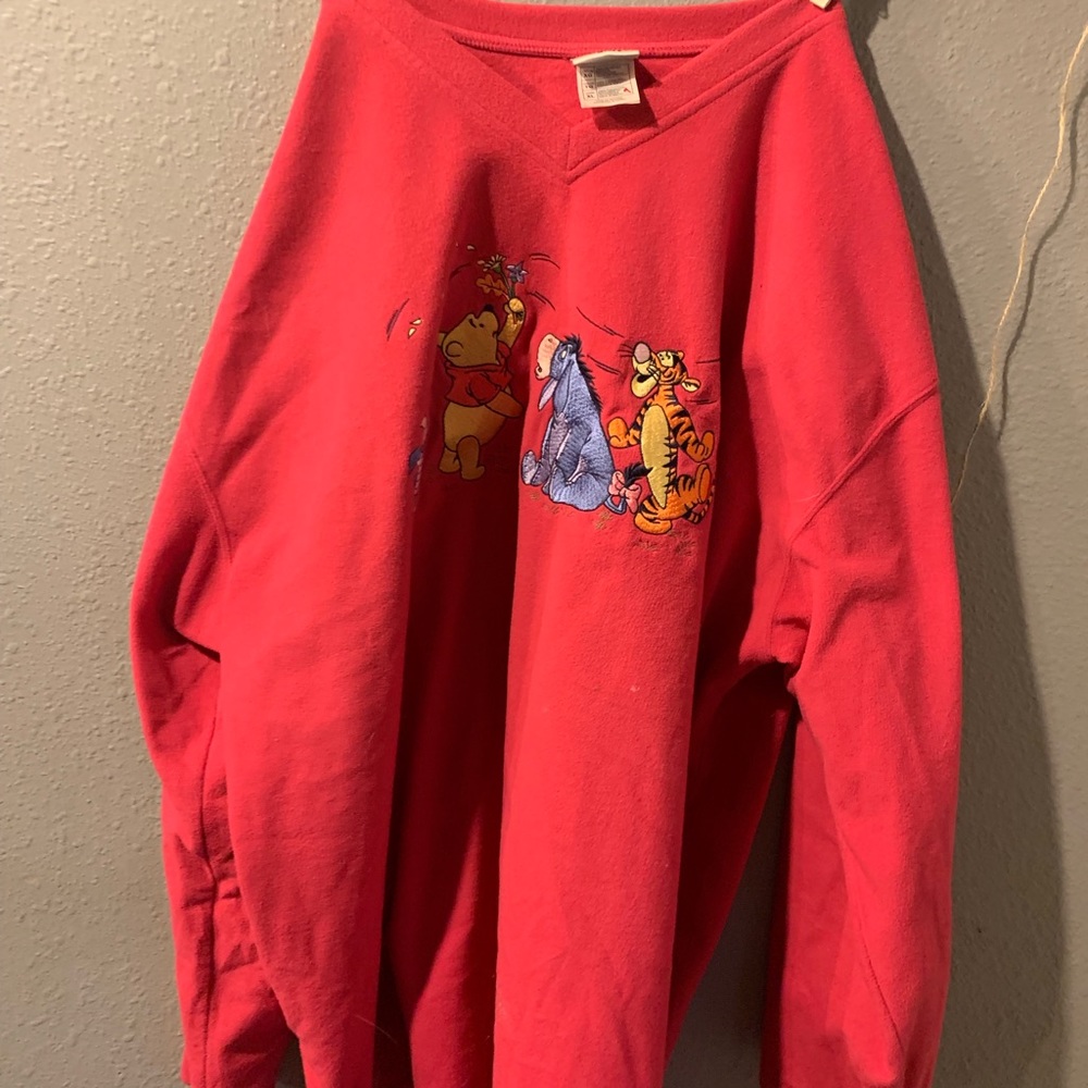 Winnie The Pooh disney story vintage sweater